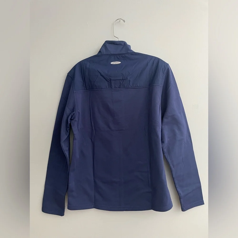 UNTUCKit Women's Ristow Medieval Blue Small 1/2 Zip Fleece Pullover Jacket NWT - Picture 10 of 16